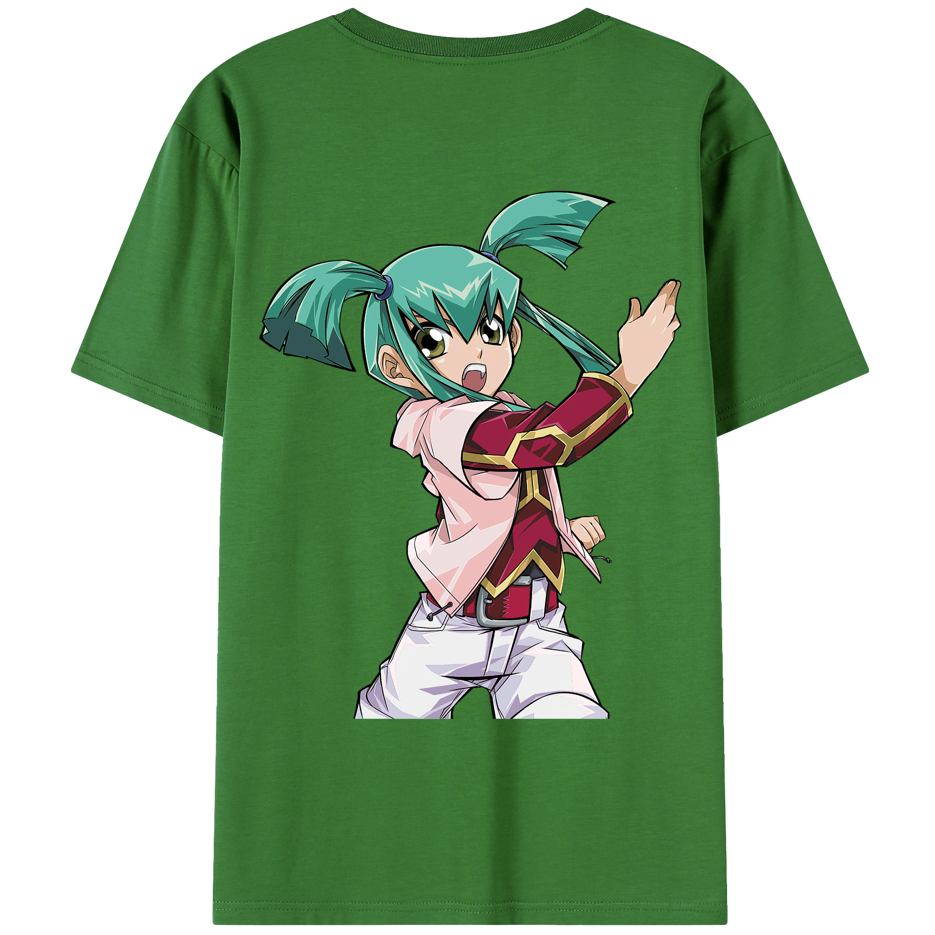 （画像用） 遊☆戯☆王 Yu-Gi-Oh! レディース半袖Tシャツ(バックプリント)